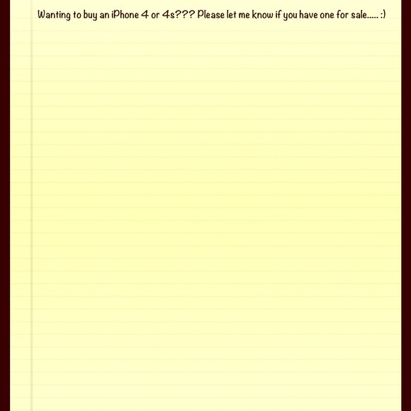 Wanting an iPhone 4 or 4s