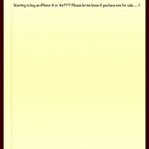 Wanting an iPhone 4 or 4s