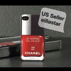 New Chanel les Vernis iphone5&4 case❤