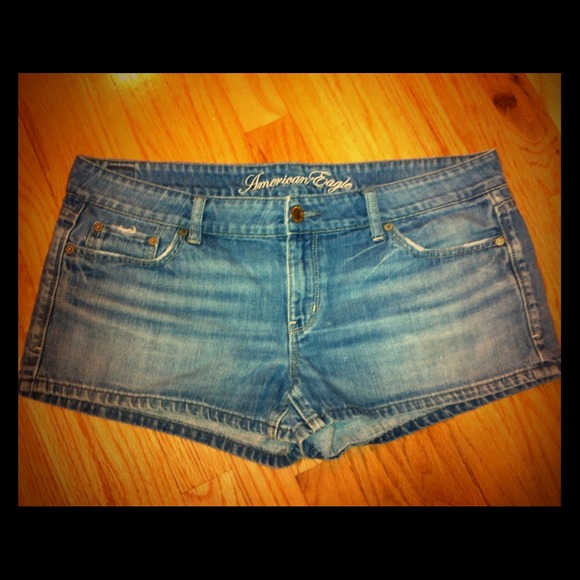 American eagle jean shorts