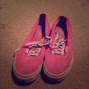 Reserved 🎁 Pink vans