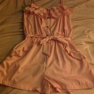 Baby pink romper!!!
