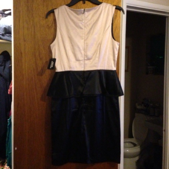 NWT peplum elegant dress