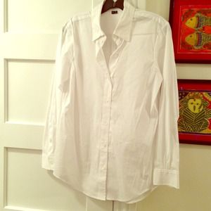 NWOT Theory white button down