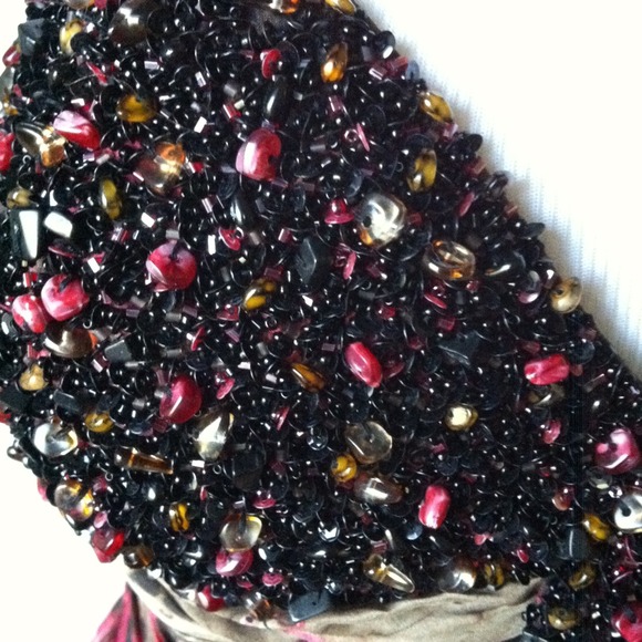 Exquisite Sue Wong Beaded Gown w/ Train - Picture 2 of 4