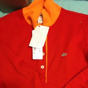 Authentic 3/4 sleeve Lacoste polo