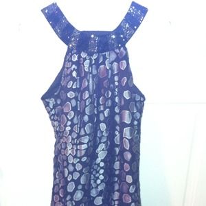 Adorable dress with beaded detailing