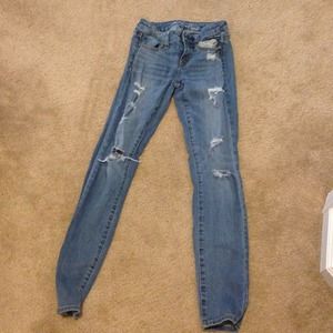 RESERVED American eagle jeggings