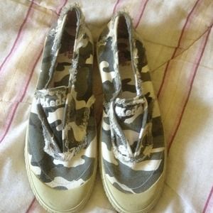 Camo Keds shoes