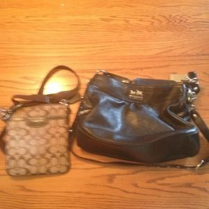 2 Coach handbags