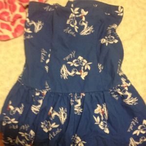 Aloha ! Blue hollister dress