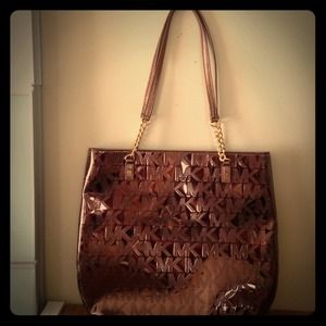 Michael Kors Jet Set Cocoa Tote