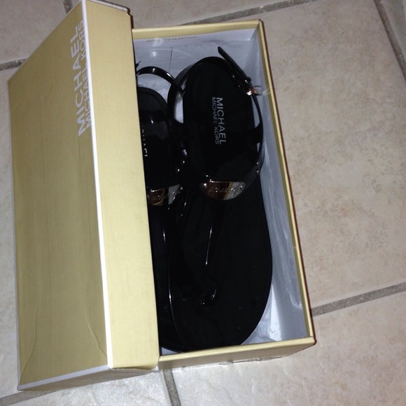 Michael Kors jelly sandals
