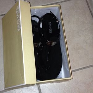 Michael Kors jelly sandals