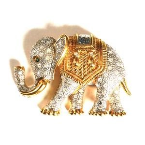 Fashion Jewelry | 2 3/4" Elephant Pin