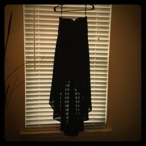 Bebe XS straps optional evening gown.