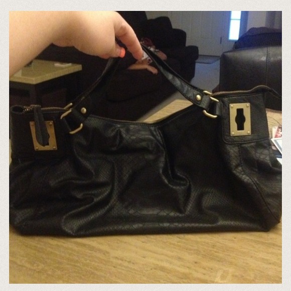 Black big purse