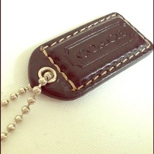🚫SOLD🚫Coach Hang Tag