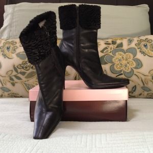 Sale❗Fur-trimmed Dress Boots