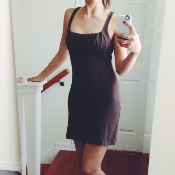 • Victoria's Secret Brown Dress • - Picture 2 of 3