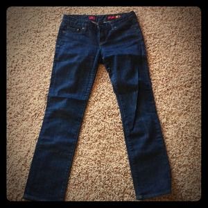 Xpress skinny jeans too long for me barely worn!