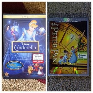 CINDERELLA & Peter Pan in a bundle.