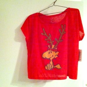 Cropped Woodstock shirt