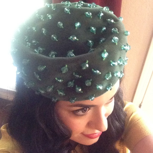 VINTAGE Henry's Dallas Green Hat - Picture 2 of 4