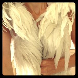 Feather Vest Ann Demeulemeester Run Way