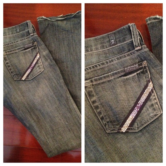 7 for all Mankind Jeans, SZ. 26, Straight Leg!!! - Picture 2 of 4