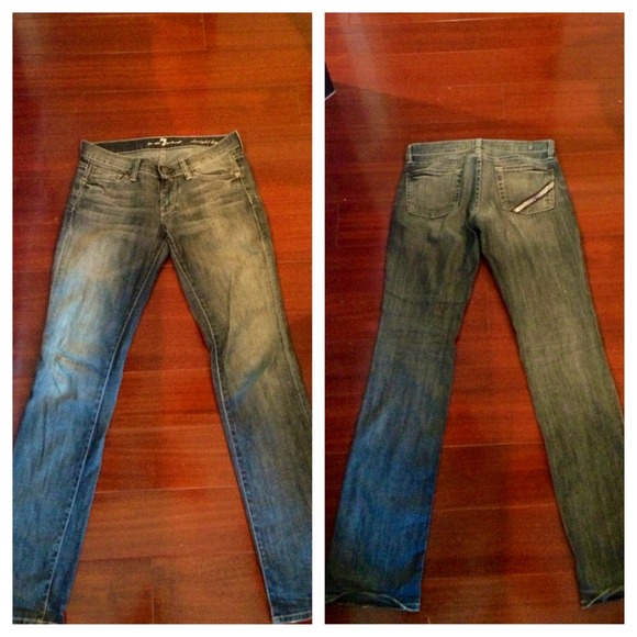 7 for all Mankind Jeans, SZ. 26, Straight Leg!!! - Picture 3 of 4