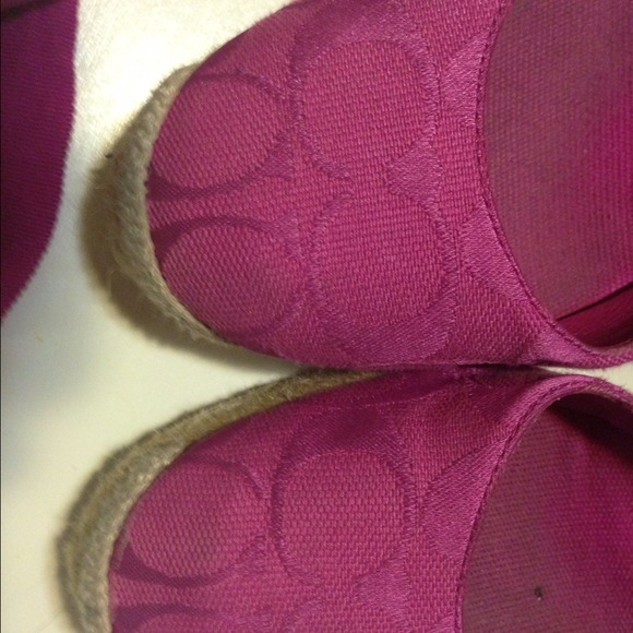 Authentic Coach Espadrille Sandals - Picture 3 of 3
