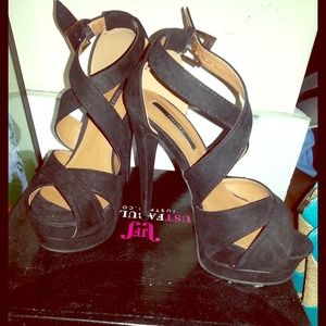 Black heels