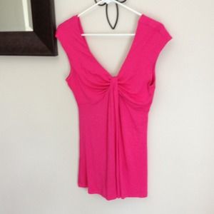 Hot pink express top