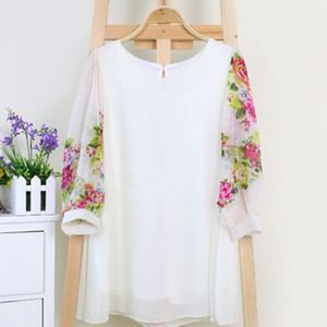 Lady Mary Chiffon blouse. New.