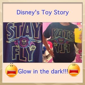 Glow in the dark buzz lightyear shirt ☺