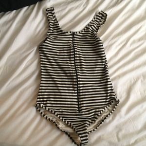 AA stripped body suit