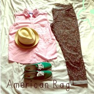 ✖Sold✖American Rag Floral Pants