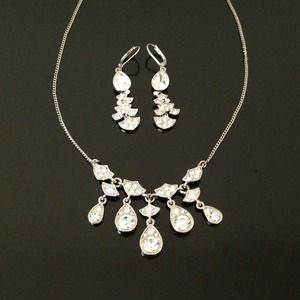 Givenchy necklace and earrings set