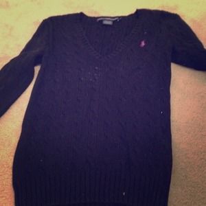 Ralph Lauren Polo black sweater