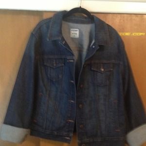 SOLD IN BUNDLE! Old Navy dark denim jacket.