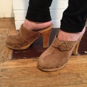 Steve Madden wooden heels