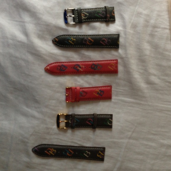 Authentic Dooney and Bourke wrist bands