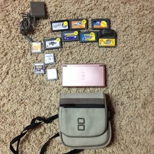 🌺SOLD🌺 Nintendo DS Lite & Games & Case