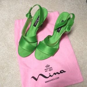Nina green shoes