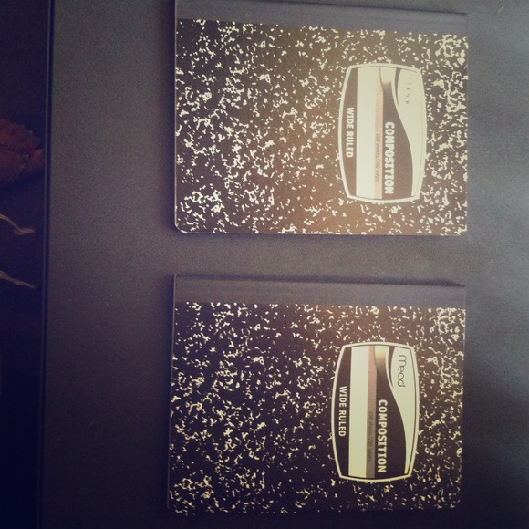2 composition notebook