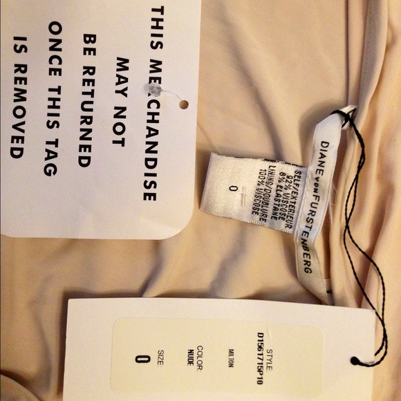 DVF dress- NWT Draped Front DressSOLD - Picture 3 of 4