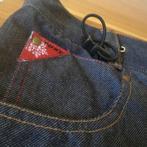 Roxy snow Pants. Like denim.