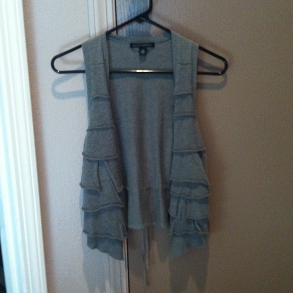 Banana Republic Tiered Ruffle Vest