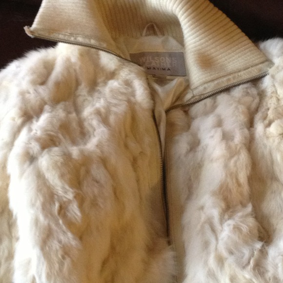 White fur jacket REDUCED💕💕💕💕